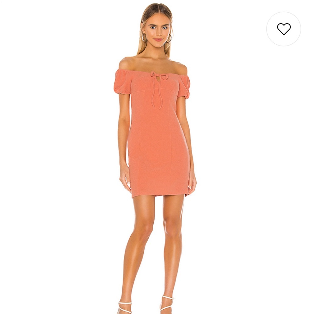 Off The Shoulder Dress in Papaya
BCBGeneration
S